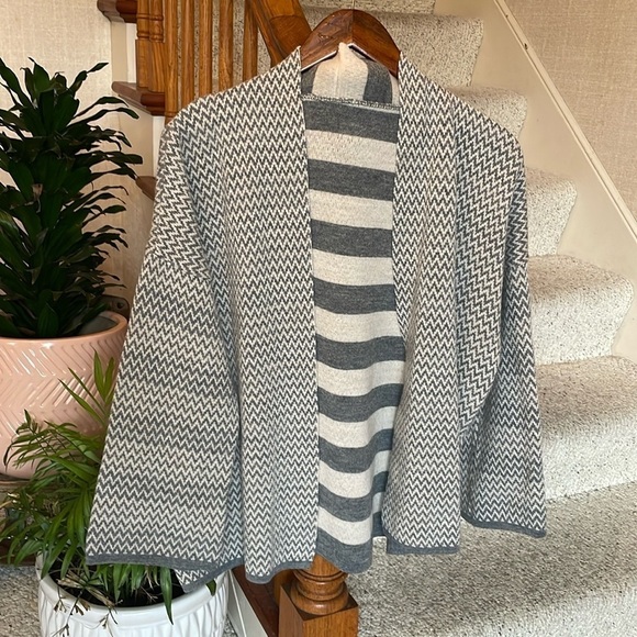 Cozy Neutral Wool Cardigan - Picture 1 of 10